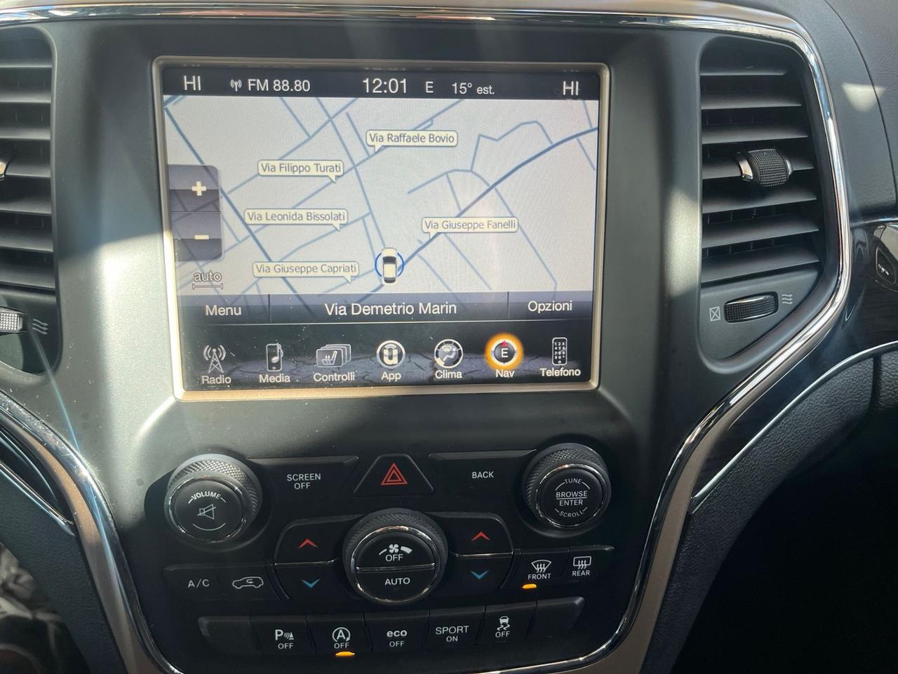 Jeep Grand Cherokee 3.0 V6 CRD 250 CV Multijet II Overland