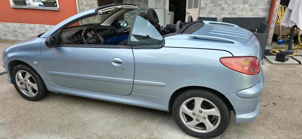 Peugeot 206 1.6 16V CC neopatentati cabrio
