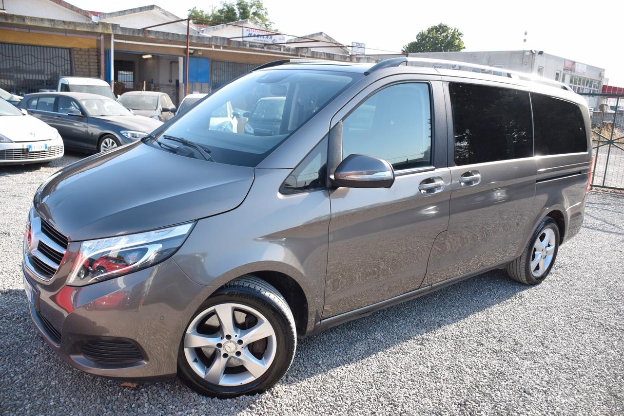 Mercedes-benz V MERCEDES CLASSE 220CDI AUTOM. 7POSTI GANCIO FULL OPTIONAL Long
