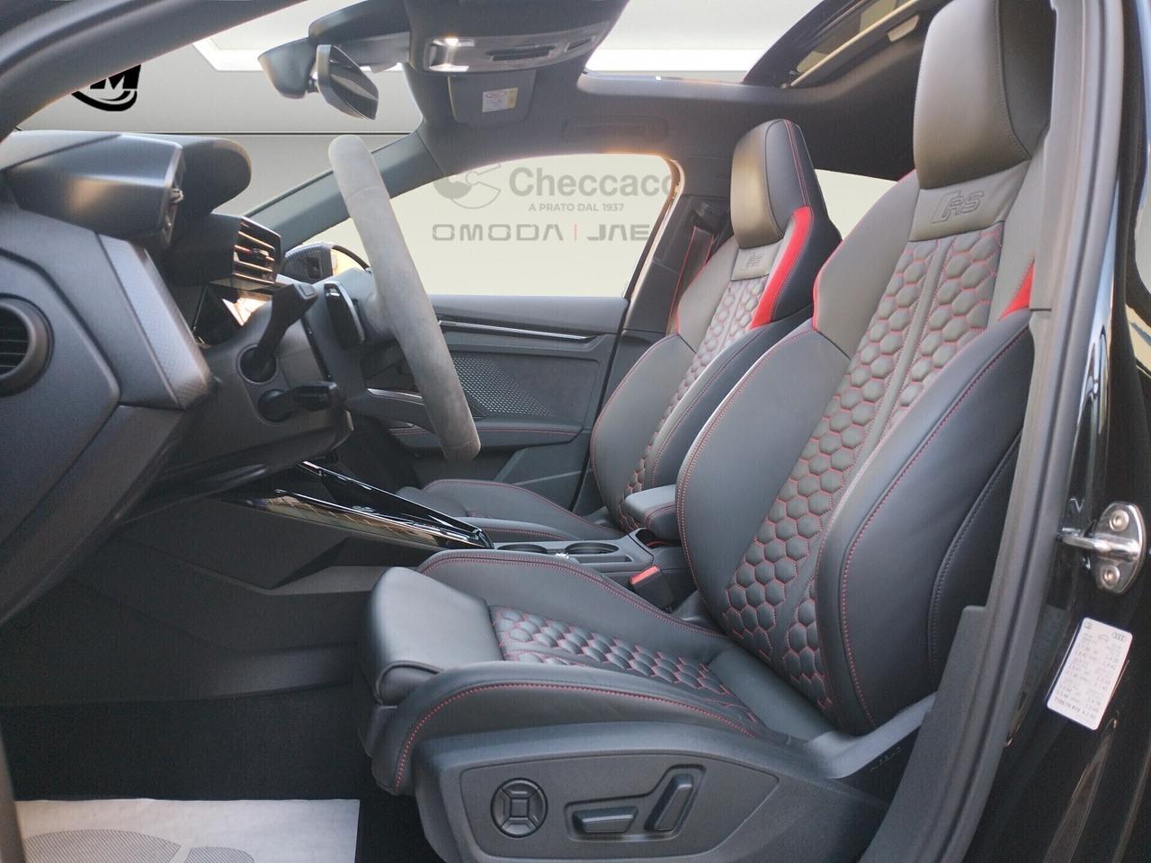 AUDI RS3 Sportback TOTAL BLACK “BOLLO E SUPERBOLLO PAGATO FINO A 12/2026