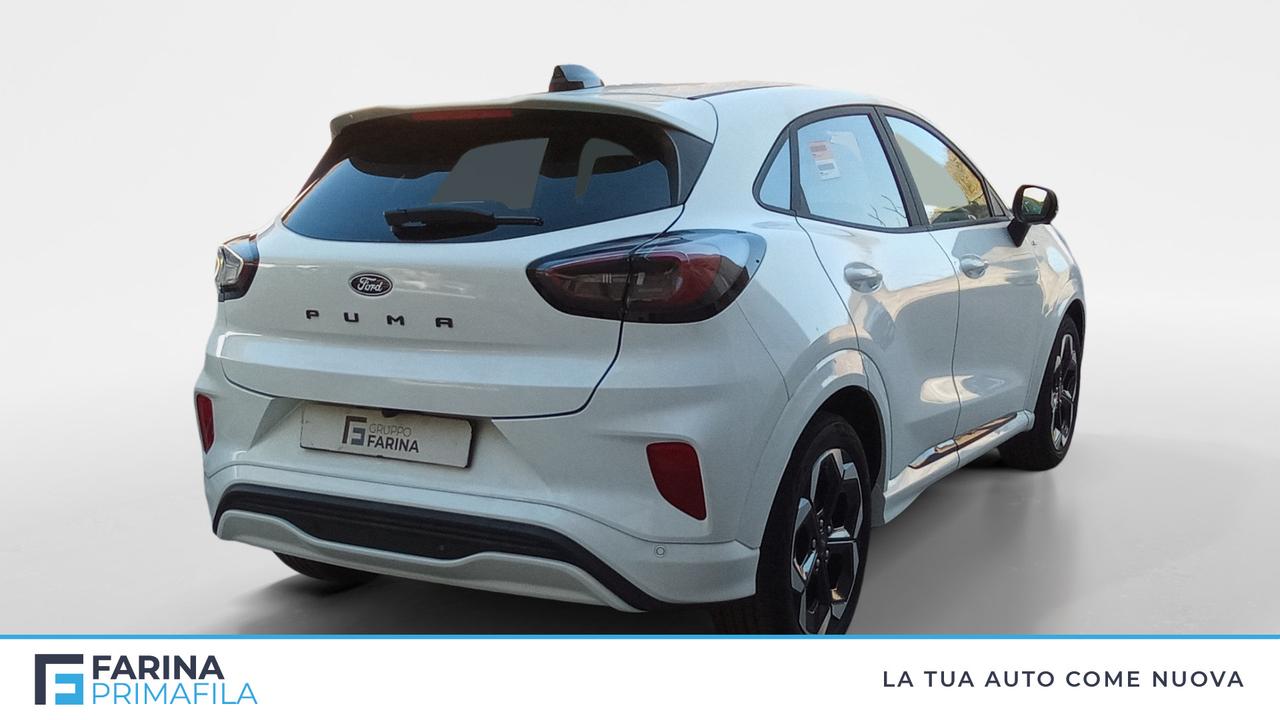 FORD Puma ST-Line X 1.0 EcoBoost Hybrid 125CVTrasmissione manuale a 6 rapporti Trazione anteriore