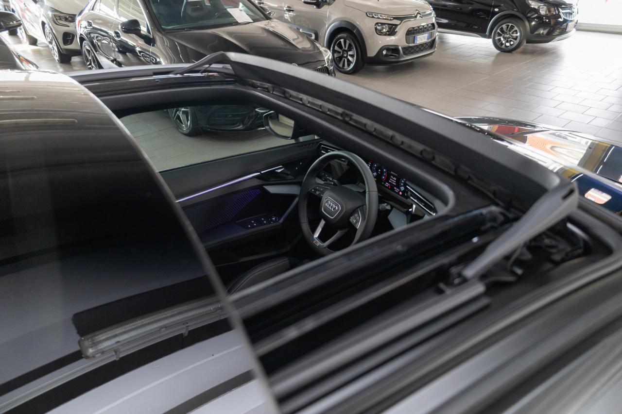 Audi A3 Sportback 1.5 tfsi mhev S line edition 150cv s-tronic