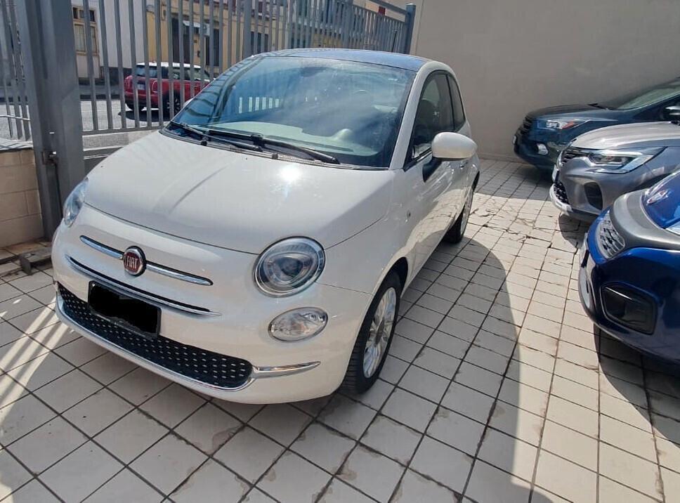 Fiat 500 1.2 Lounge White Pearl