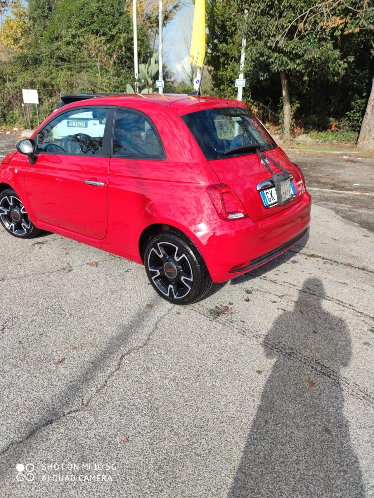 Fiat 500 1.0 Hybrid Red