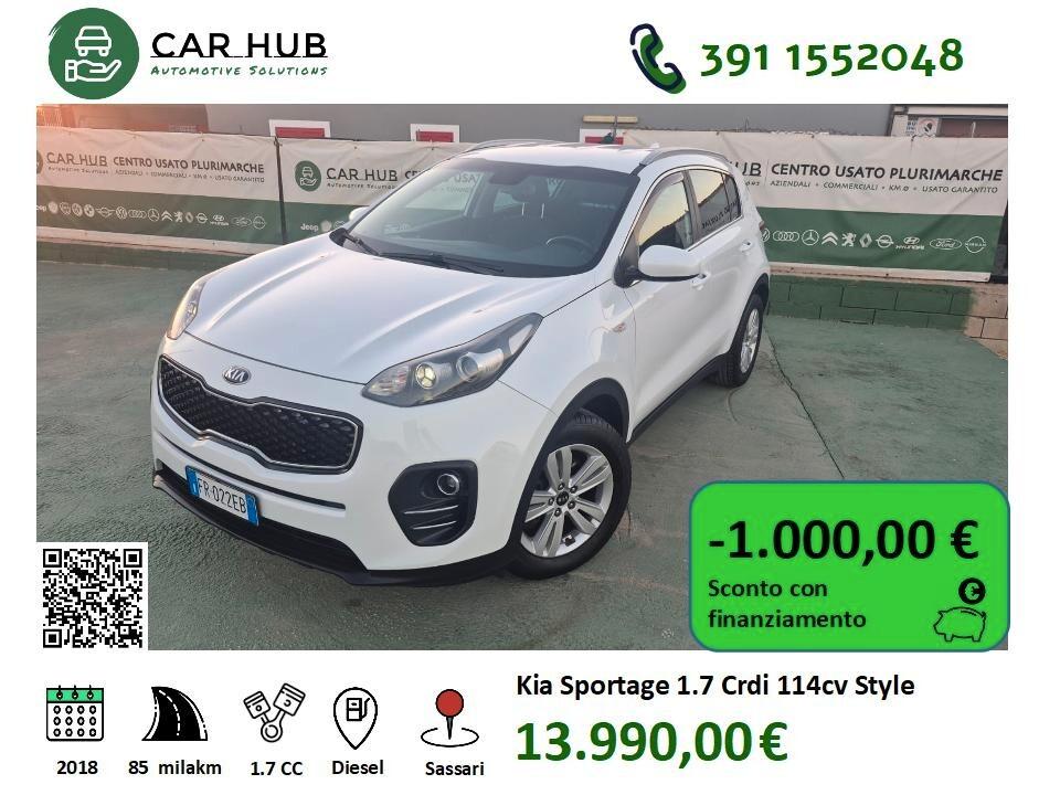 Kia Sportage 1.7 CRDI 2WD Style 116cv