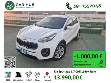 Kia Sportage 1.7 CRDI 2WD Style 116cv