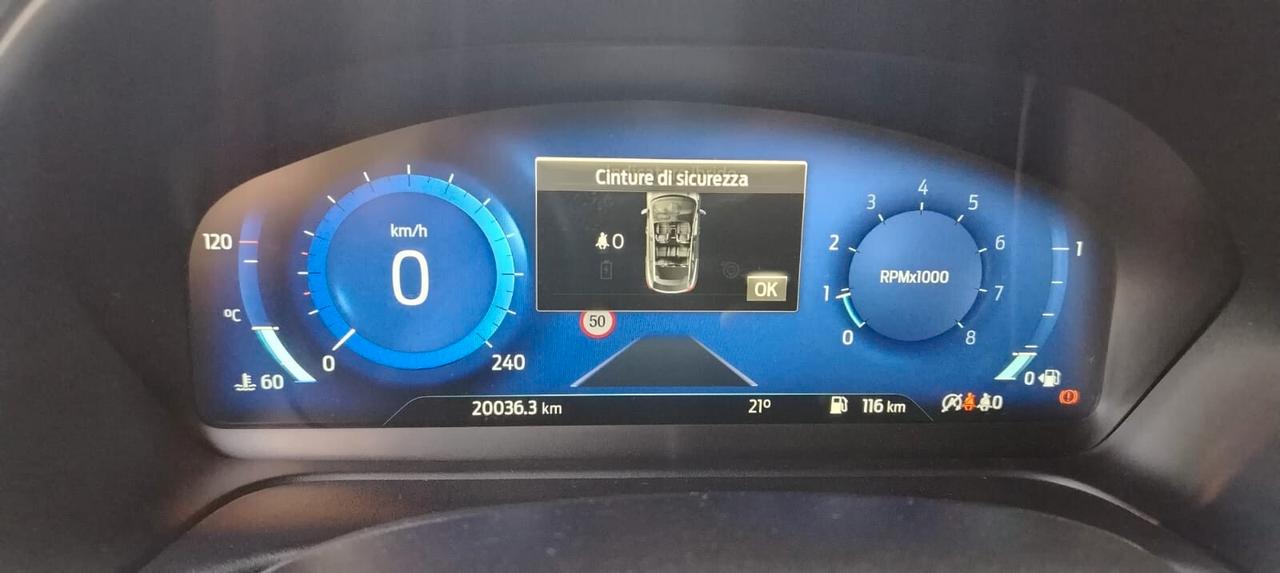 Ford Fiesta Active X 1.0 Ecoboost Hybrid 125 CV 5 porte