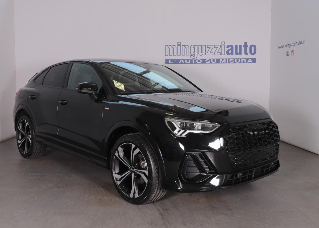 Audi Q3 Sportback 35 Tdi S-line Black Identity 150 Cv
