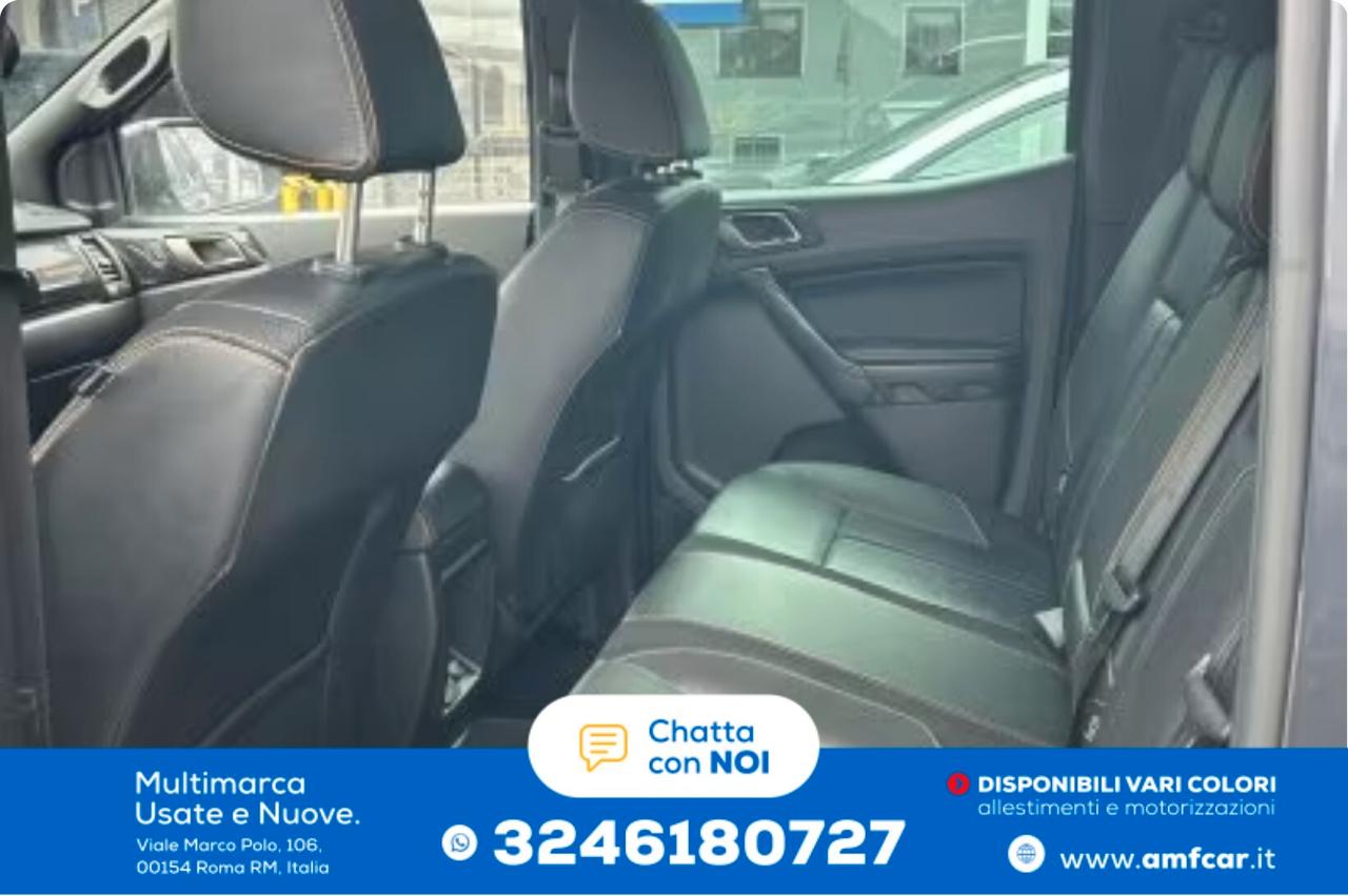 Ford Ranger Wildtrack, 4x4 doppia cabina, 2.0 TDCi, el