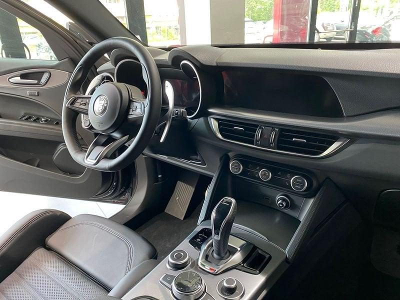 Alfa Romeo Stelvio Stelvio 2.2 Turbodiesel 210 CV AT8 Q4 Veloce KM0 Nero Vulcano