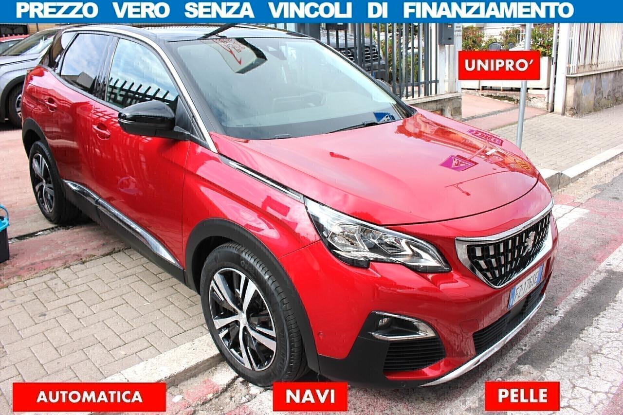 Peugeot 3008 HDi 130cv EAT8 *PREZZO VERO*ALLURE UNIPRO AZIENDALE