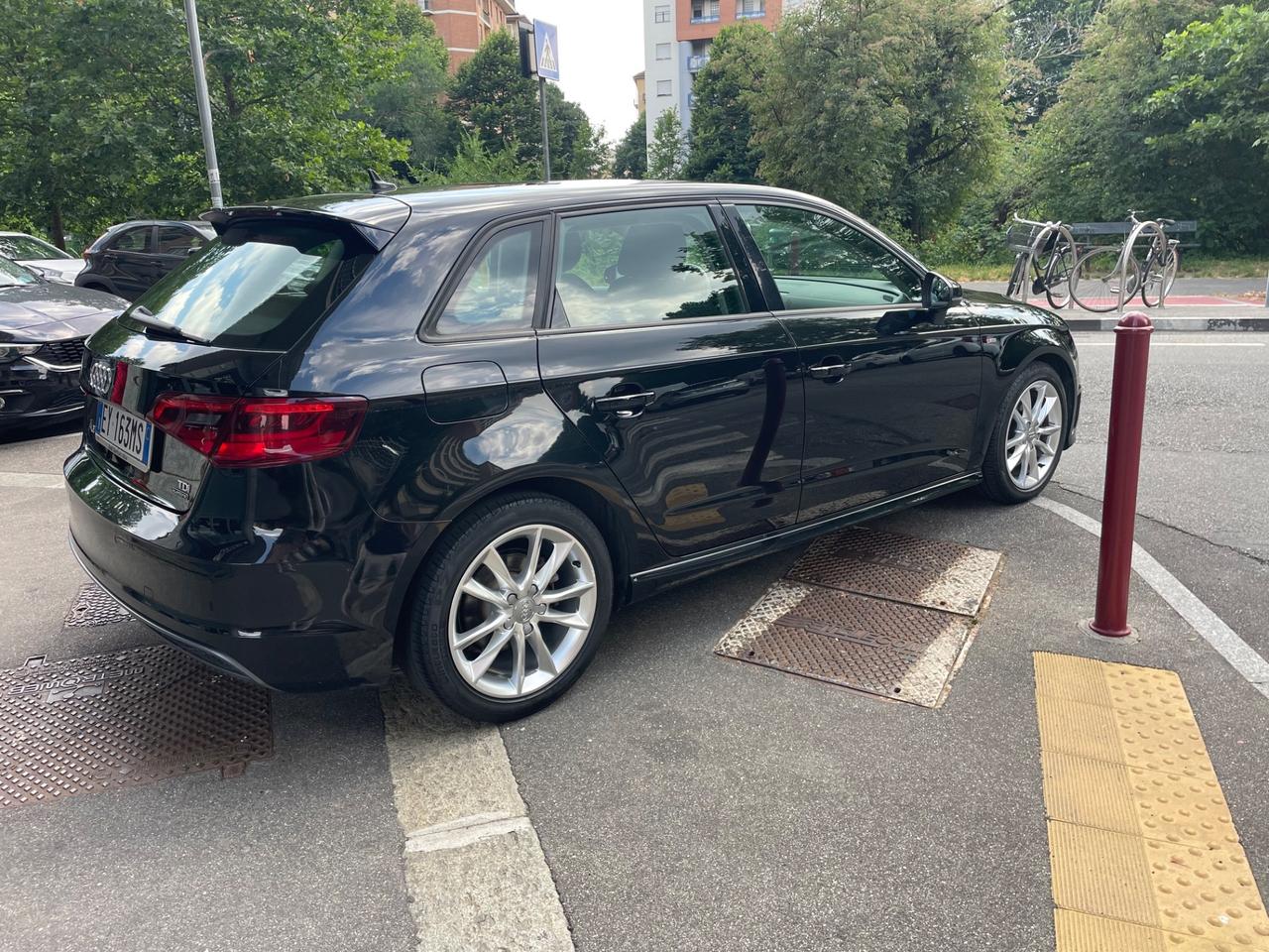 Audi A3 SPB 2.0 TDI 184 CV quattro/S-tronic/S-Line/GARANZIA