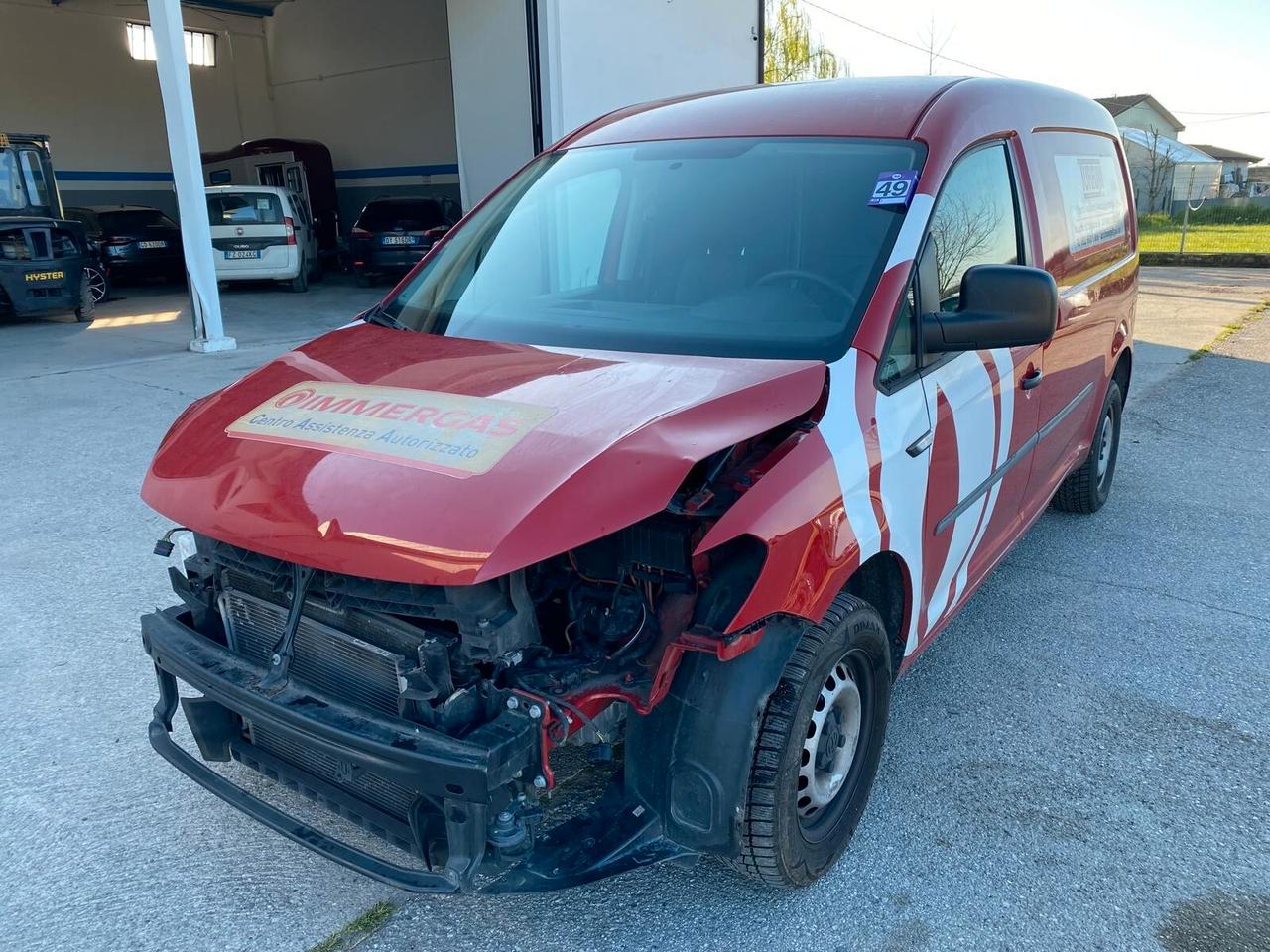 Volkswagen Caddy 1.4 TGI 110cv START INCIDENTATO