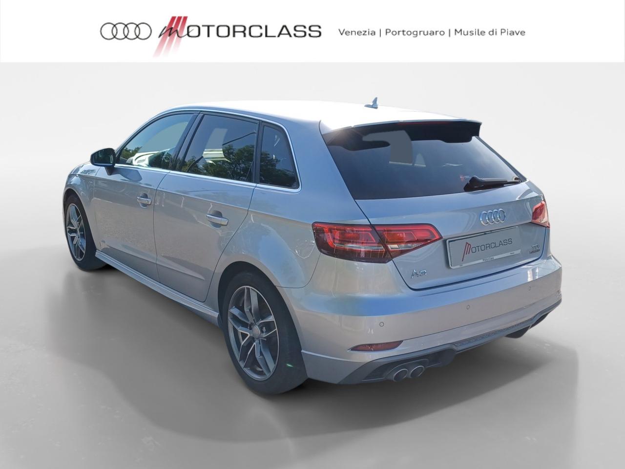 Audi A3 sportback 2.0 tdi 184cv sport quattro s tronic