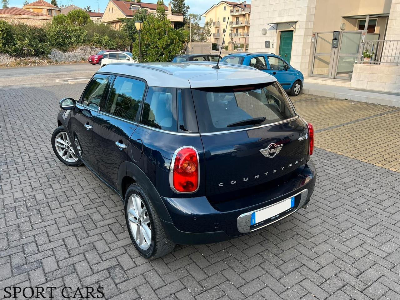 Mini Cooper D Countryman 1.6 90 CV NEOPATENATI,FULL