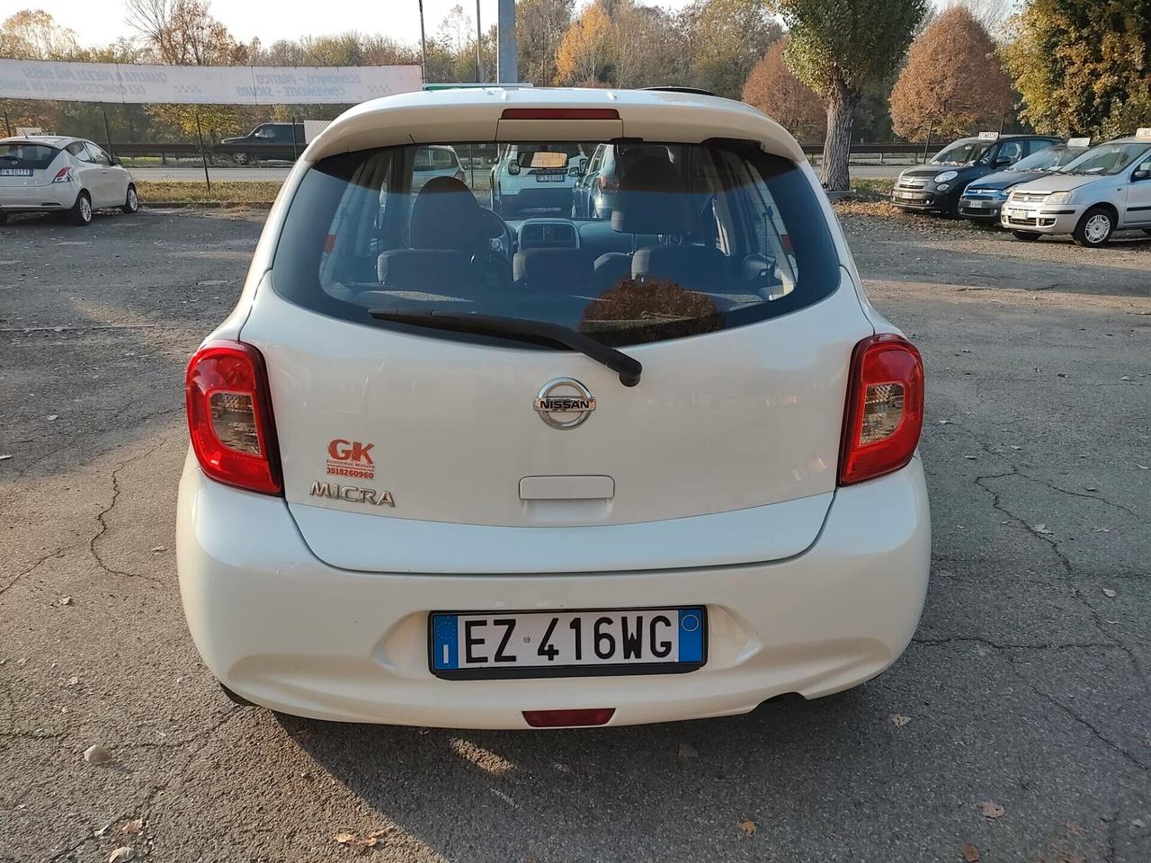 Nissan Micra 1.2 12V 5 porte GPL Eco Visia, SCADENZA GPL 2035, OK NEOPATENTATI, GARANZIA L.12 MESI