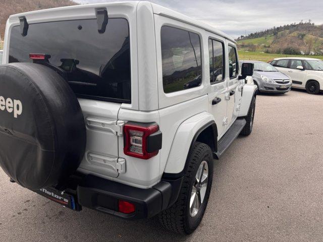 JEEP Wrangler Unlimited 2.2 Mjt II 4X4 4WD Sahara GANCIO TRAINO