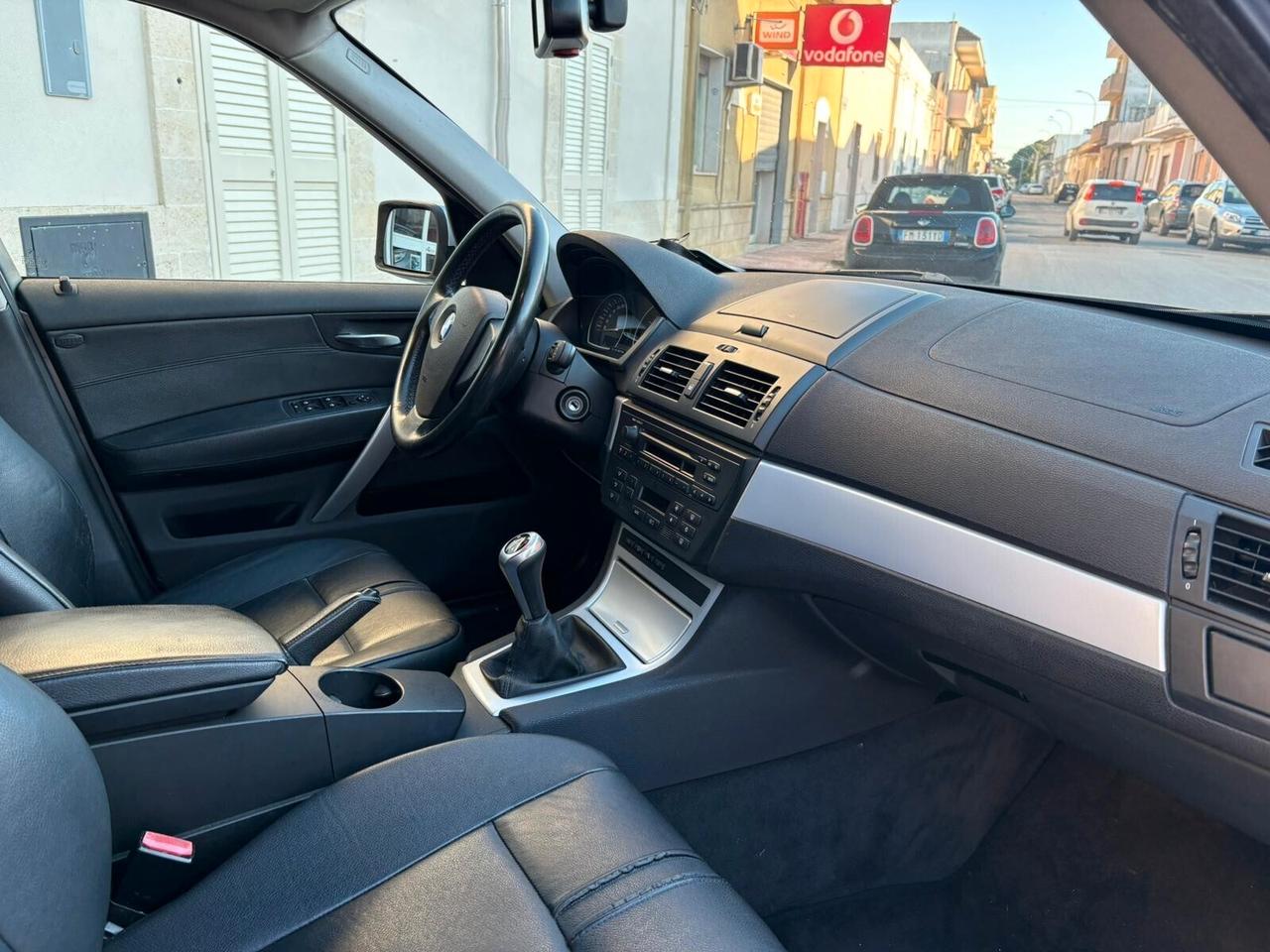 BMW X3 2.0 DIESEL 150CV SENS ANT E POST PELLE TOTALE