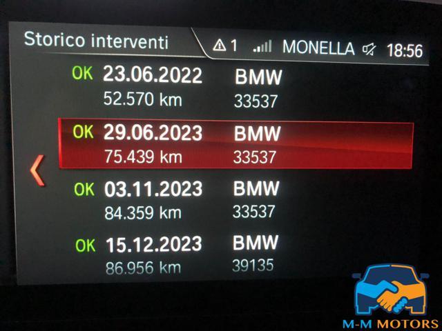 BMW 216 d Gran Tourer 7 posti
