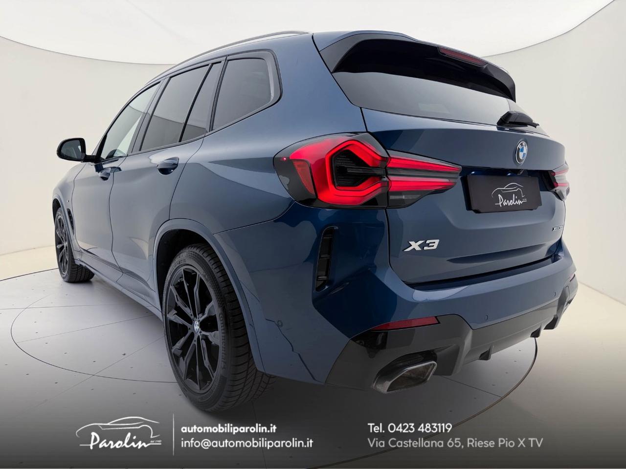 BMW X3 xDrive30d mhev 48V MSport Tetto-Pelle-ACC-360°