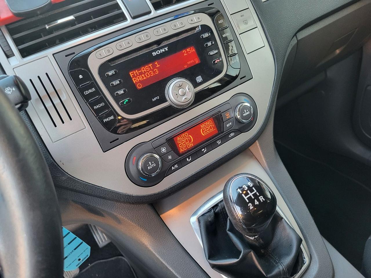 Ford C-Max 1.6 TDCi 90 CV - RETROCAMERA / SENSORI DI PARCHEGGIO