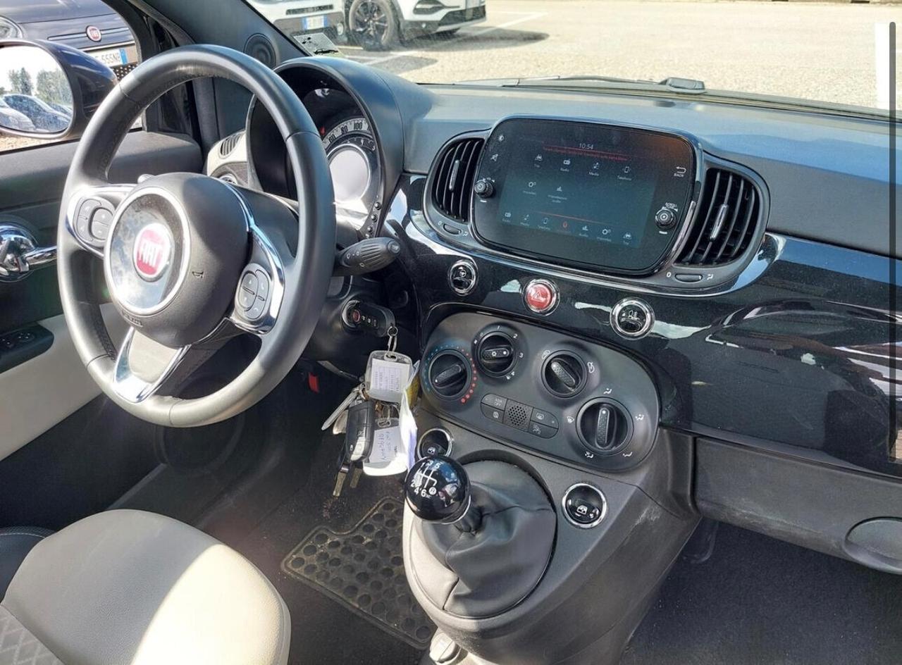 Fiat 500 1.0 Hybrid Dolcevita,Navi Pelle Tetto