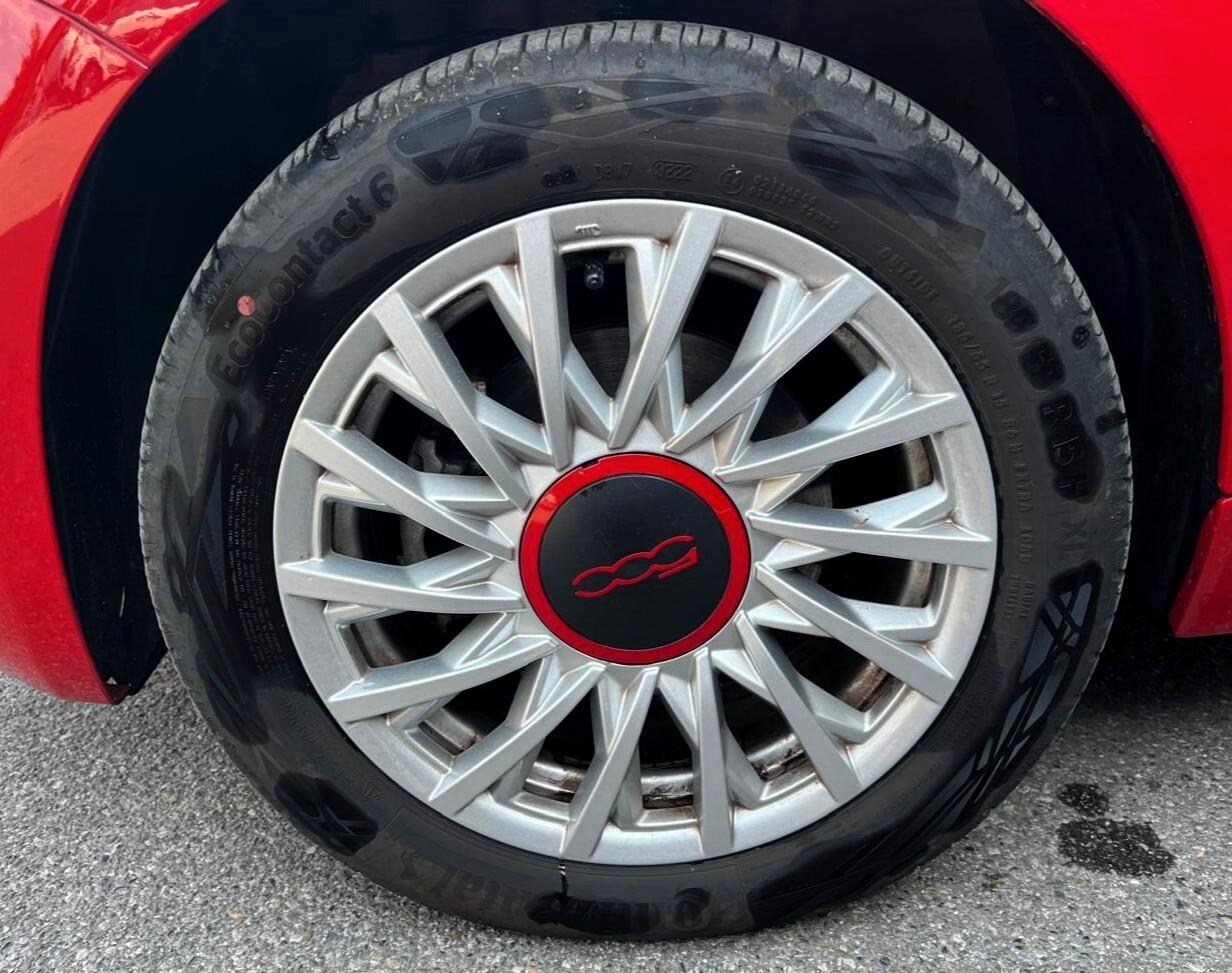 Fiat 500 1.0 Hybrid Red 70CV