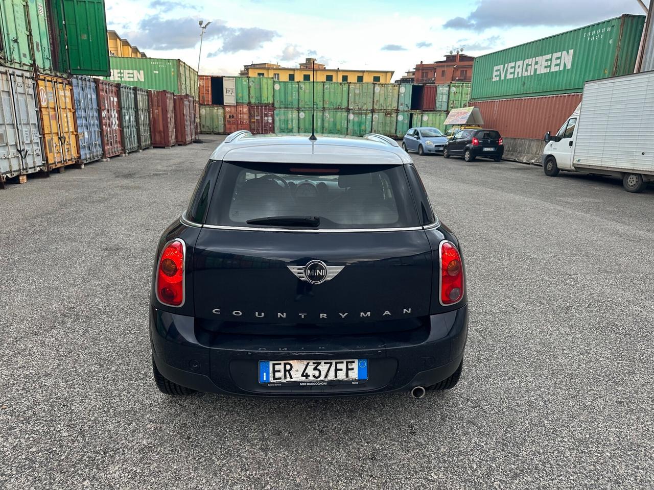 Mini Cooper Countryman 1.6 D blu/bianco