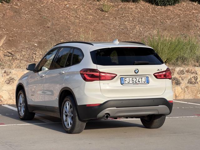 BMW X1 SDRIVE 16D BIANCO PERLA+LED+BIZONA+CRUISE