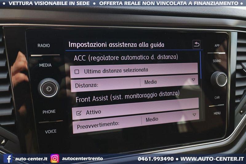 Volkswagen T-Roc 2.0 TDI Style 4MOTION 4X4 MANUALE *GANCIO TRAINO