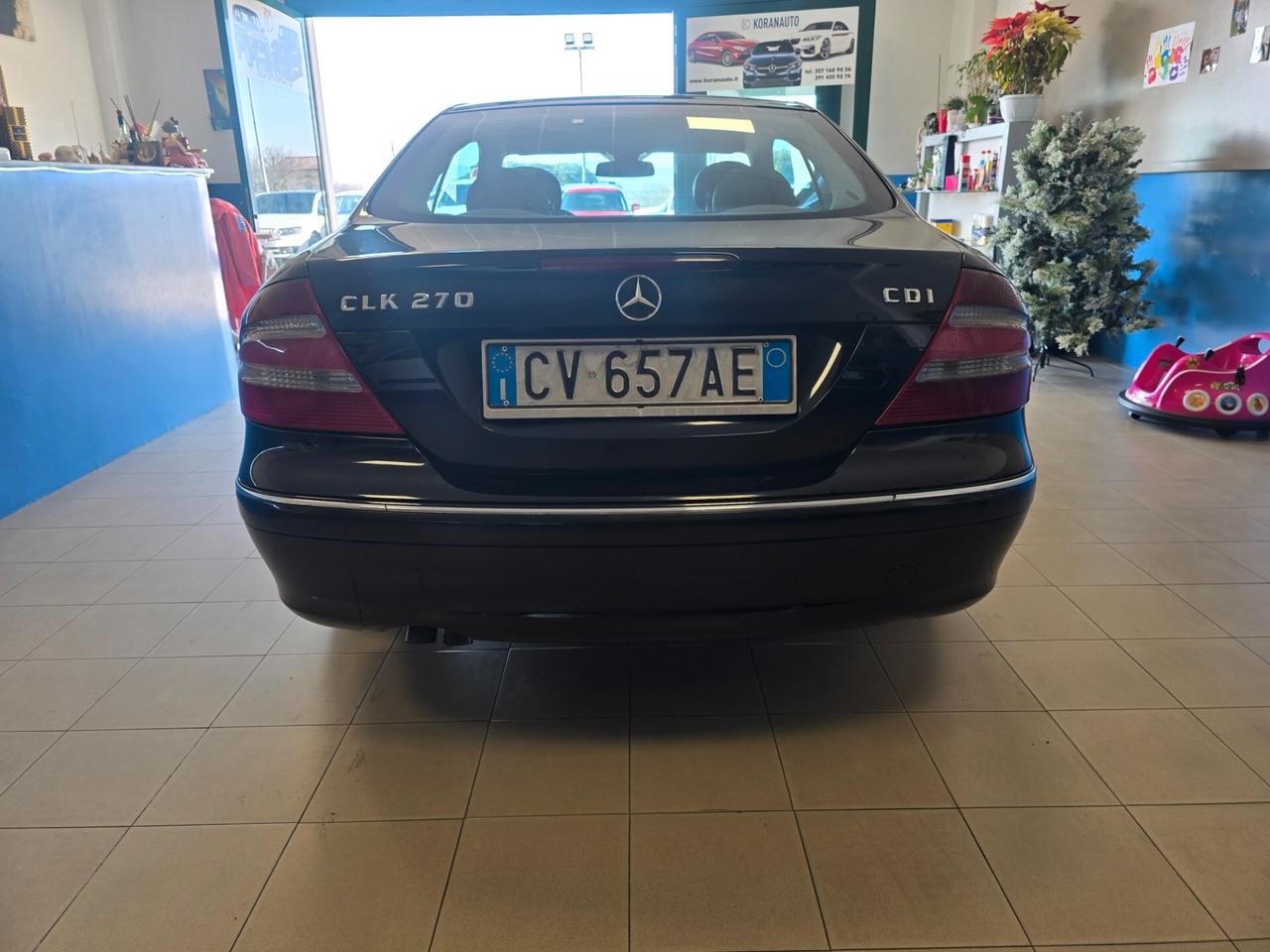 Mercedes-benz CLK 270 CDI cat Avantgarde
