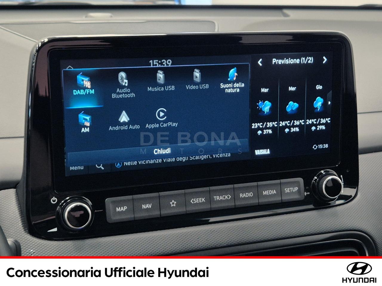 Hyundai Kona 1.6 gdi hev xline 2wd 141cv dct