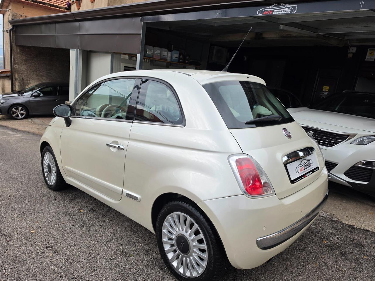 Fiat 500 1.2 Lounge *Pelle*Tetto*bianco perla