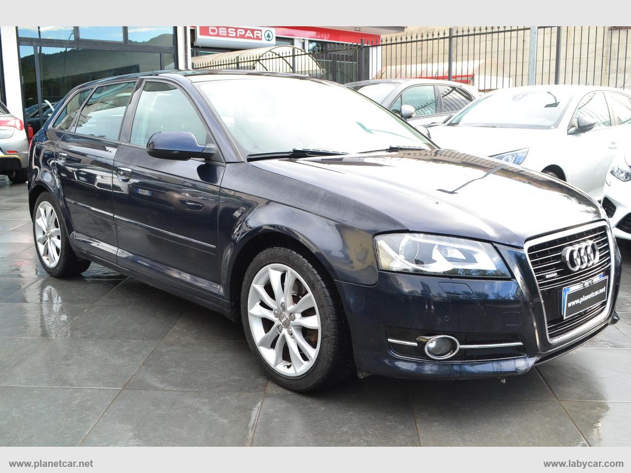 AUDI A3 SPB 2.0 TDI 170CV quattro Ambition