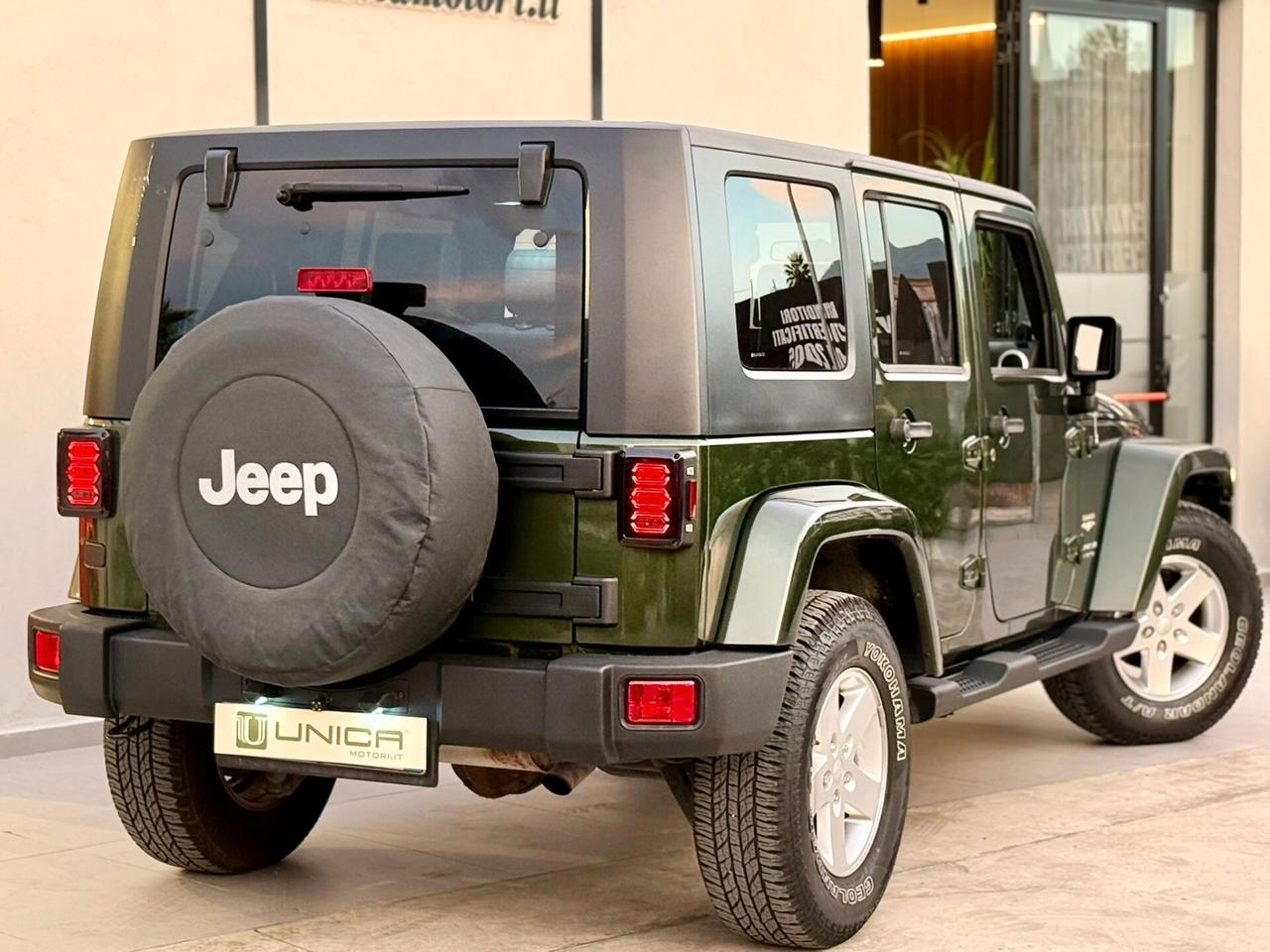 Jeep Wrangler Unlimited 2.8 CRD 177 CV Sahara MANUALE MY08 FULL LED CAMERA