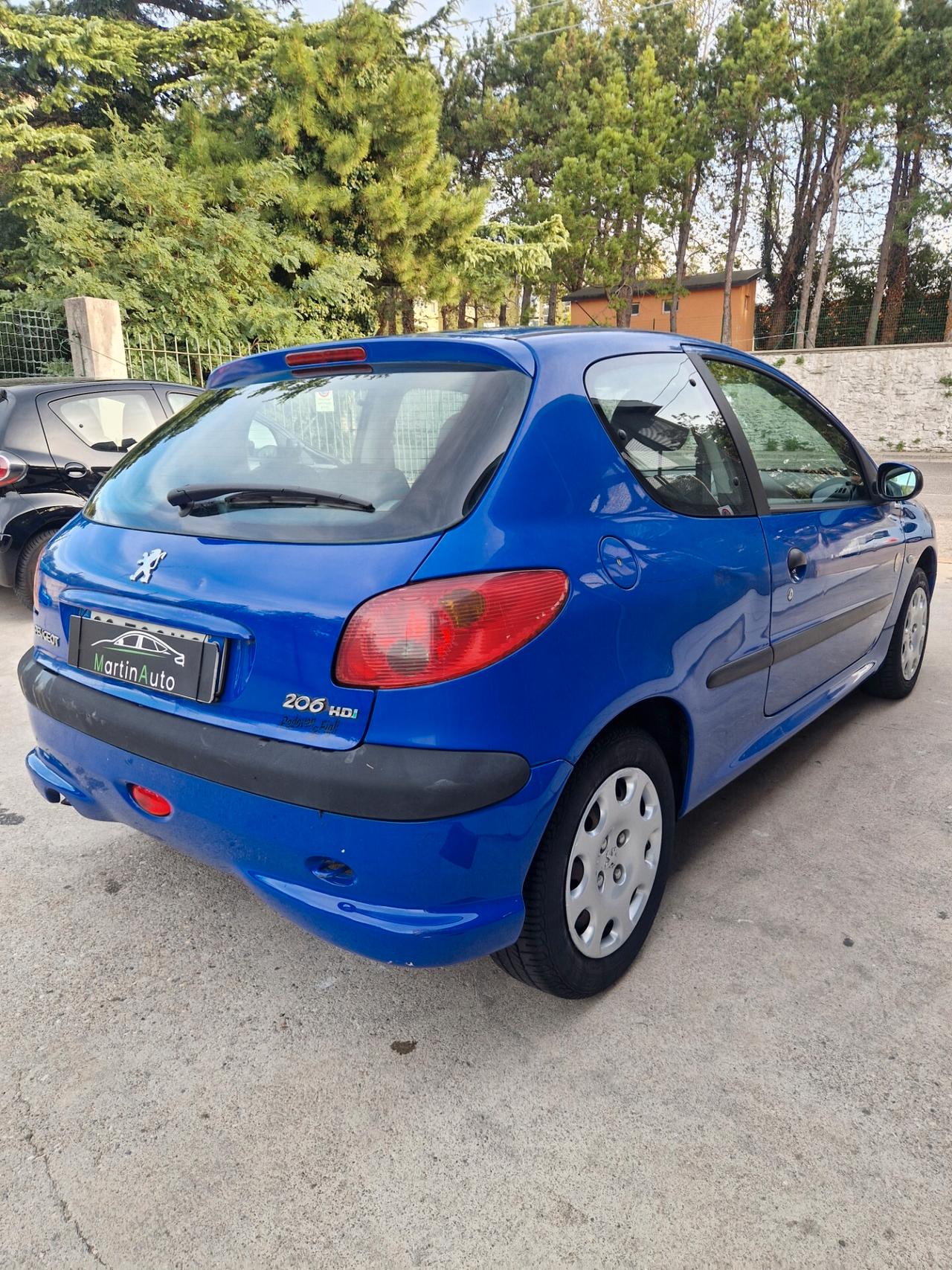 Peugeot 206 1.4 HDi 68CV - pochi KM