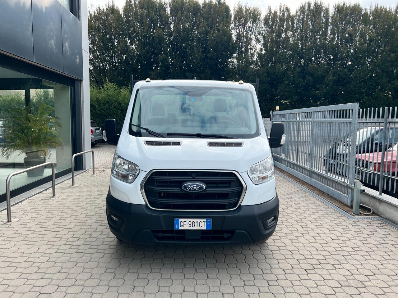 Ford Transit 350 2.0 EcoBl.MHEV130CV PL Cassonato Trend