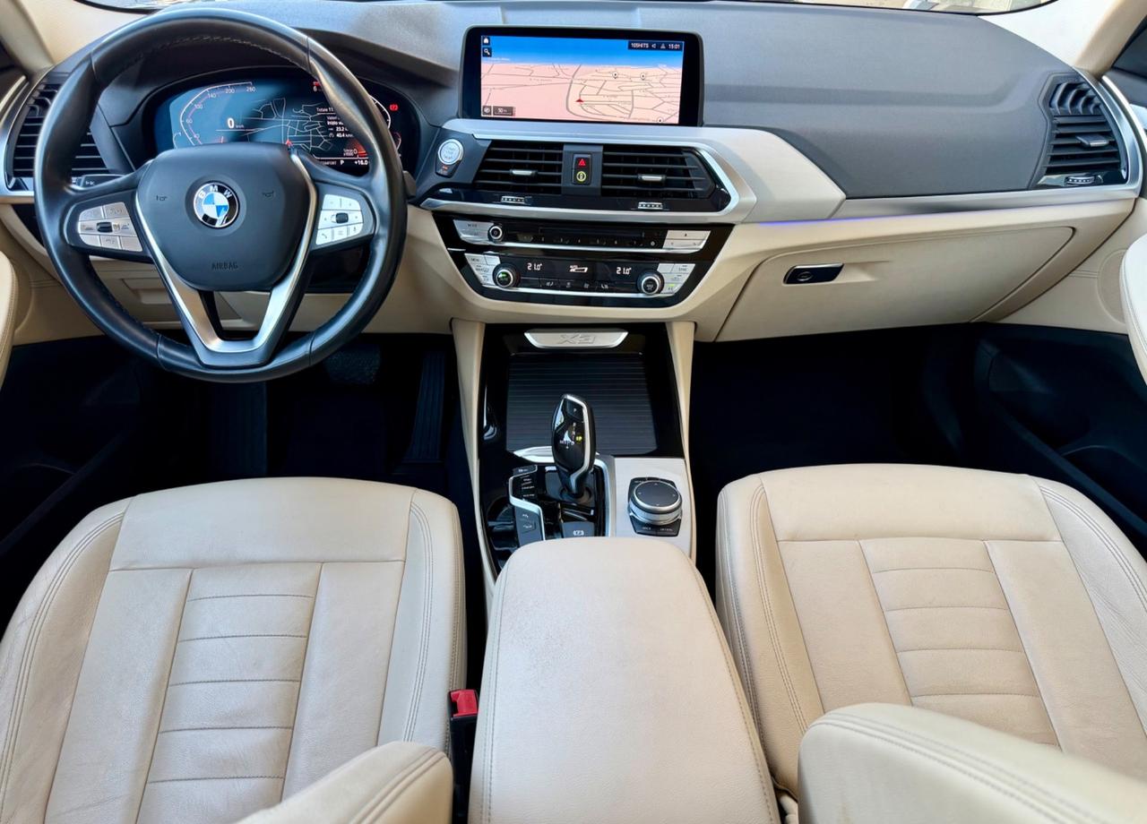 Bmw X3 xDrive 30d 249CV PELLE/VIRTUAL/LUCI