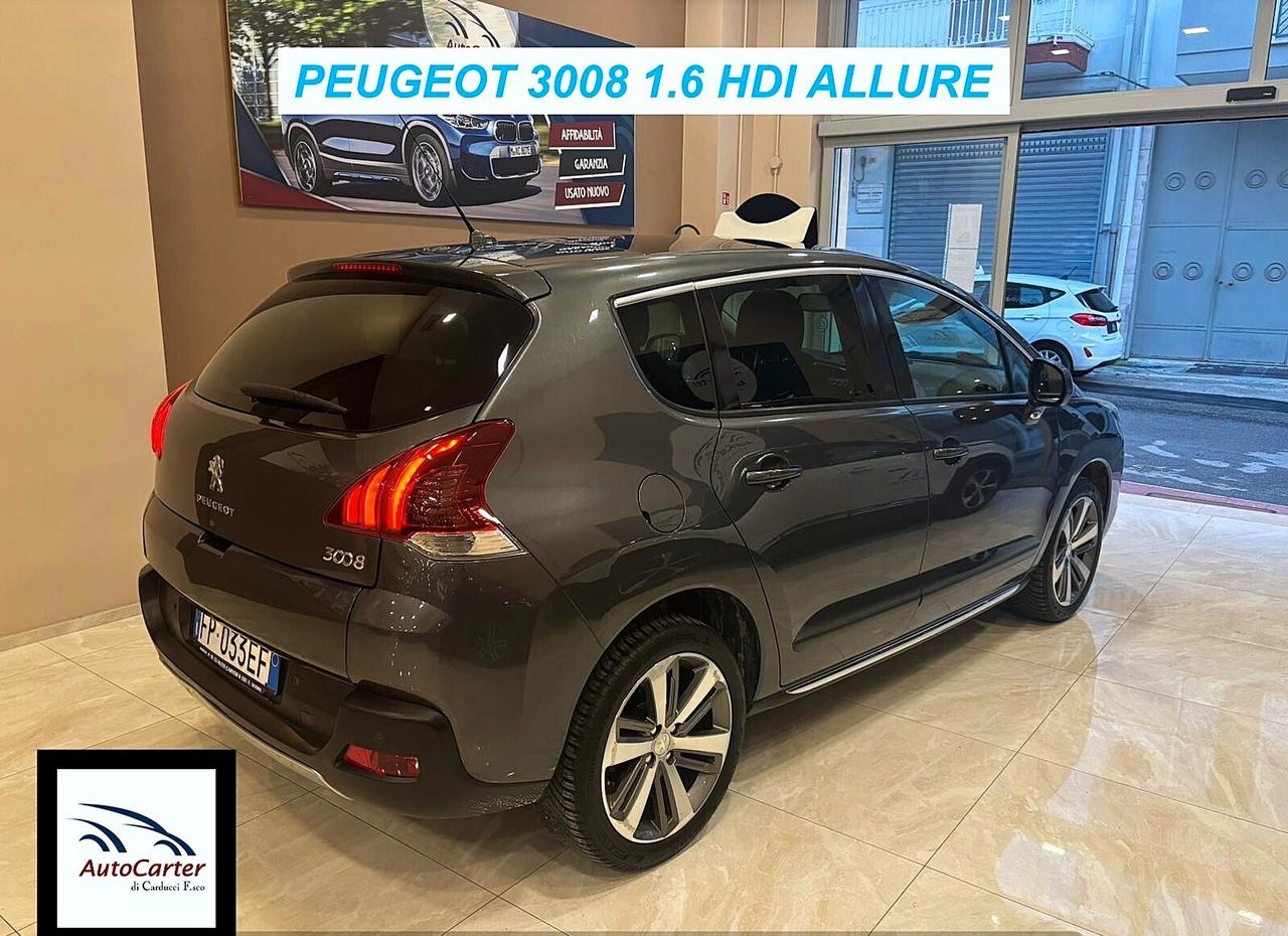 Peugeot 3008 1.6 HDI 120CV Allure **TETTO**