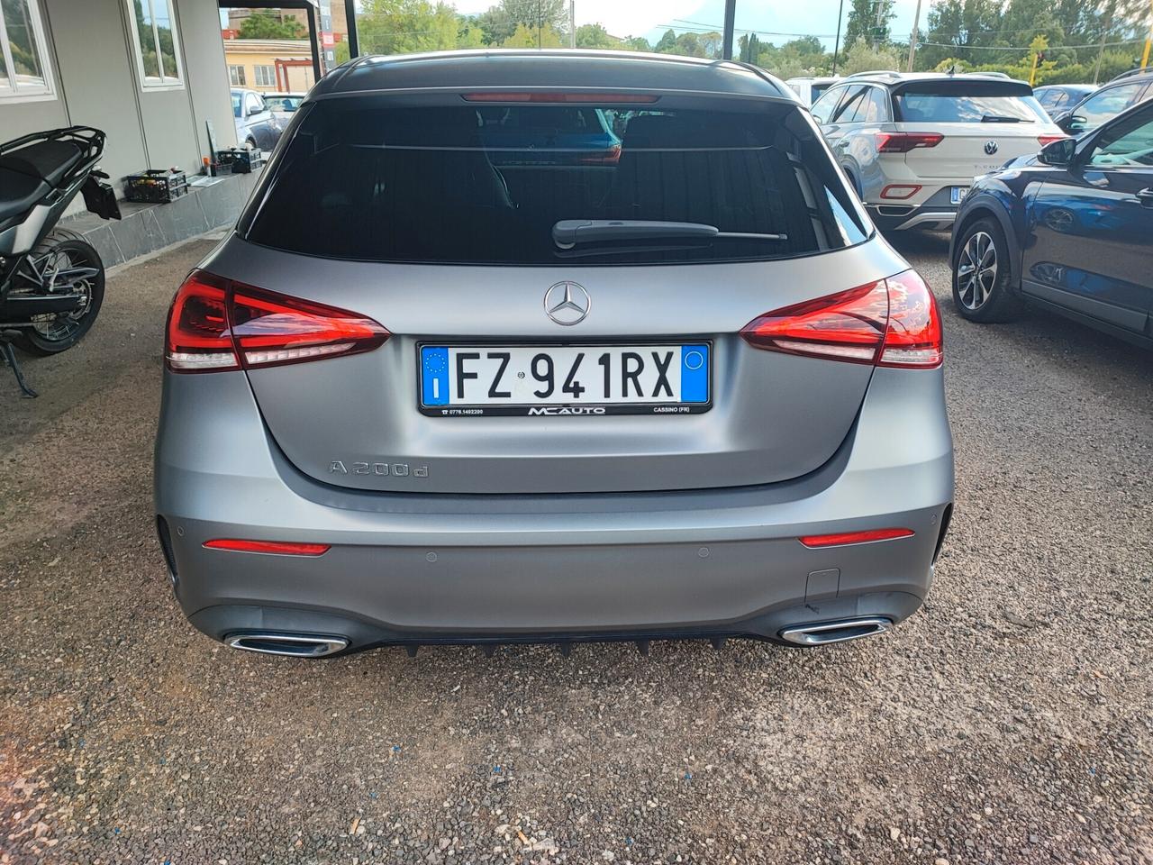 Mercedes-benz A 200 d Automatic Premium Grigio Magno