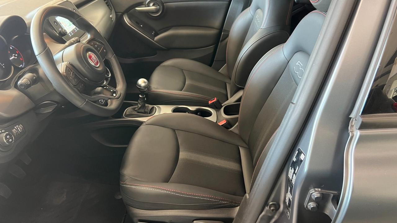 FIAT 500 X SPORT 1.3 MULTIJET NEOPATENTATI GRIGIO OPACO