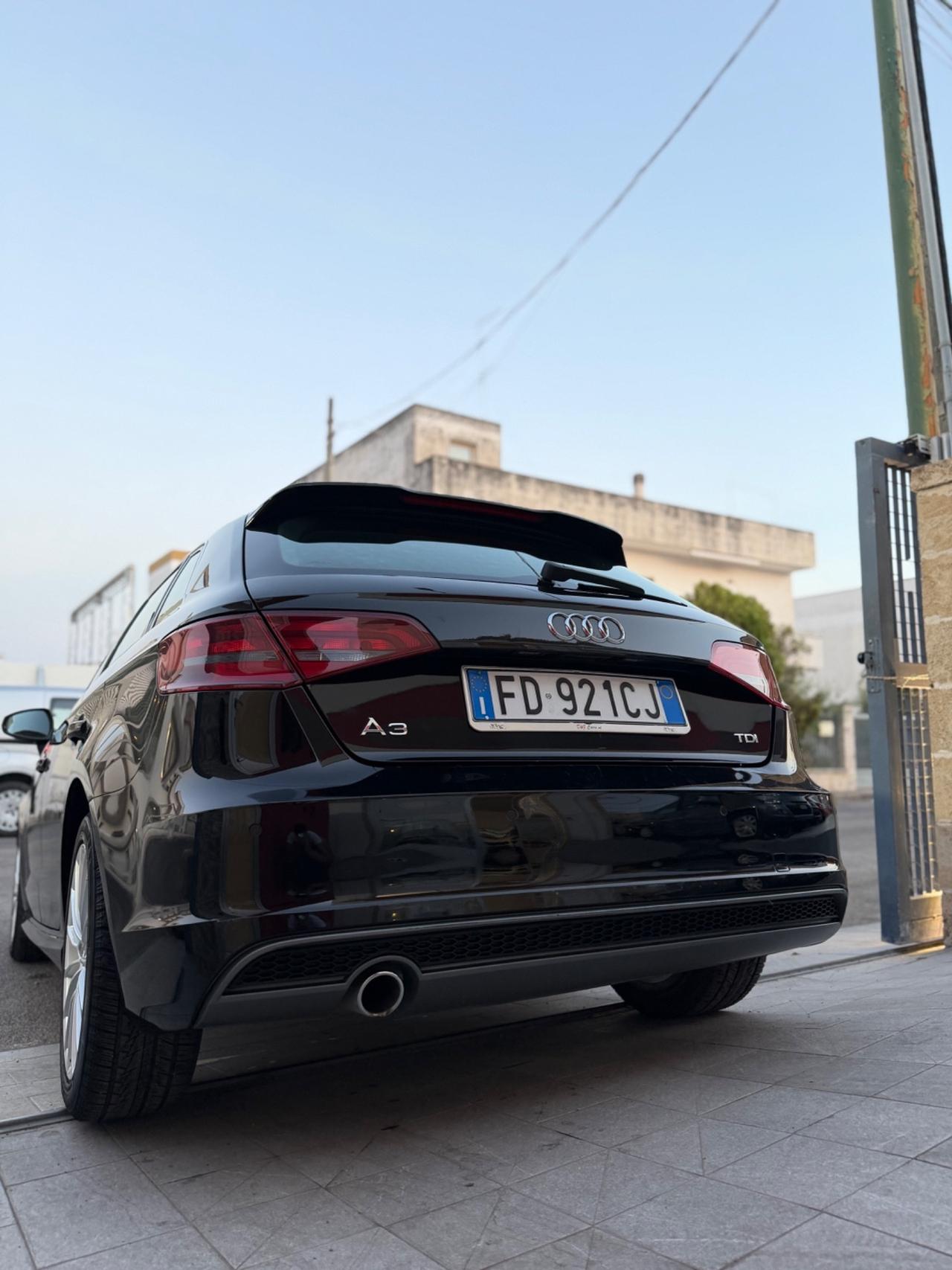 Audi A3 SPB S LINE 1.6 TDI 110 cv-2016