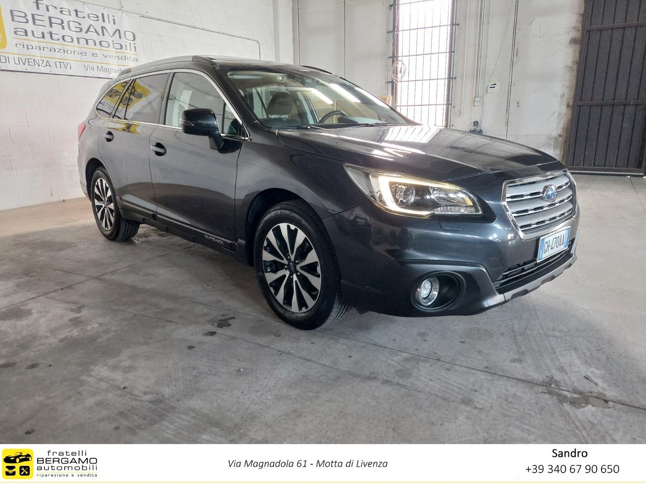 Subaru Outback 2.0d Unlimited lineartronic AWD Tettuccio