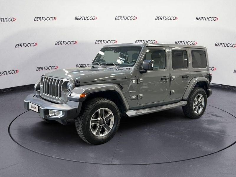 Jeep Wrangler 4ª serie Unlimited 2.2 Mjt II Sahara