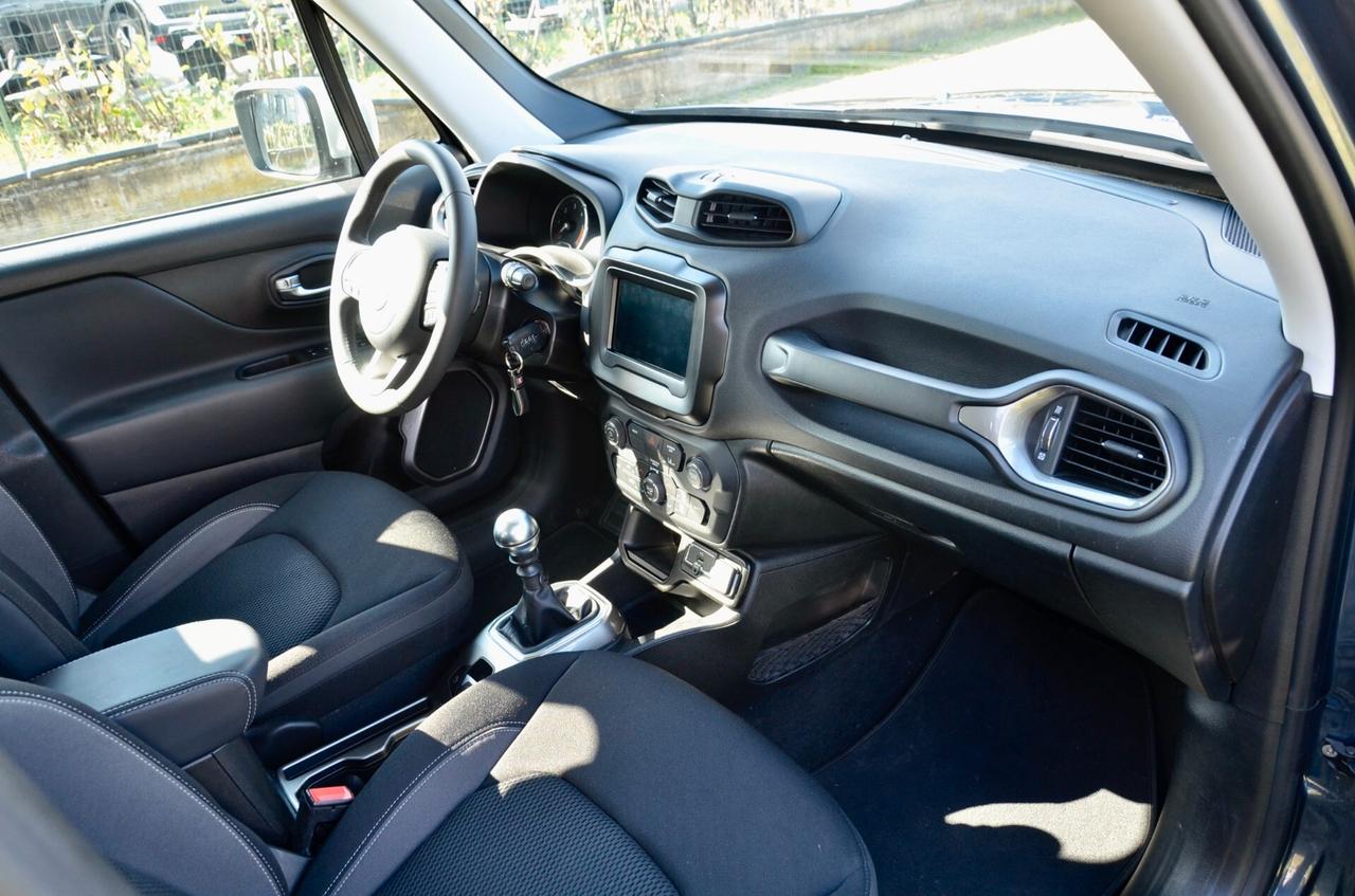 JEEP RENEGADE 1.6 MJT LIMITED 2WD 130cv, PREZZO REALE, SERVICE JEEP, UFF ITALIANA, EURO 6D, APPLE ANDROID, RETROCAMERA, PERMUTE