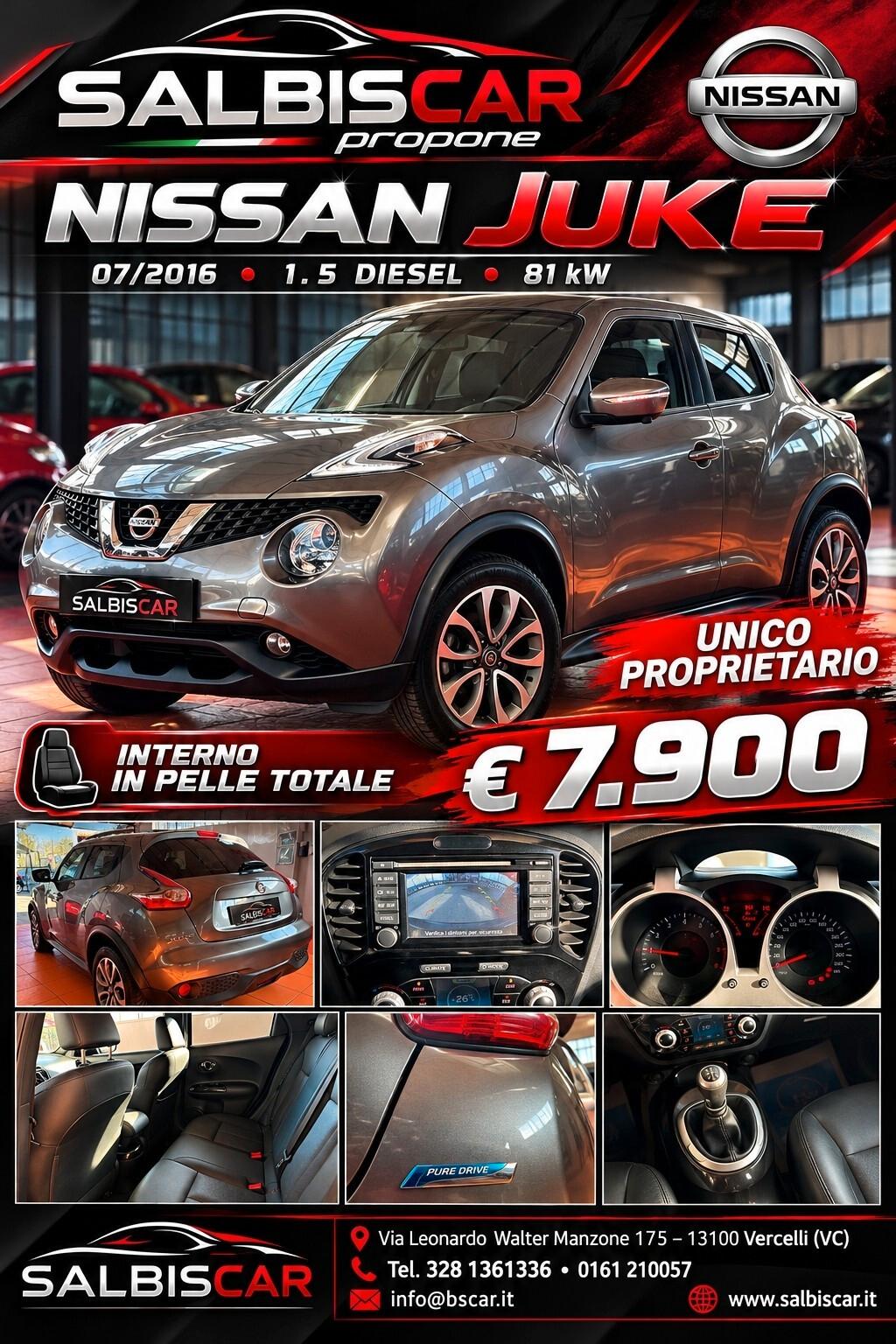 Nissan Juke 1.5 dCi Start&Stop Tekna