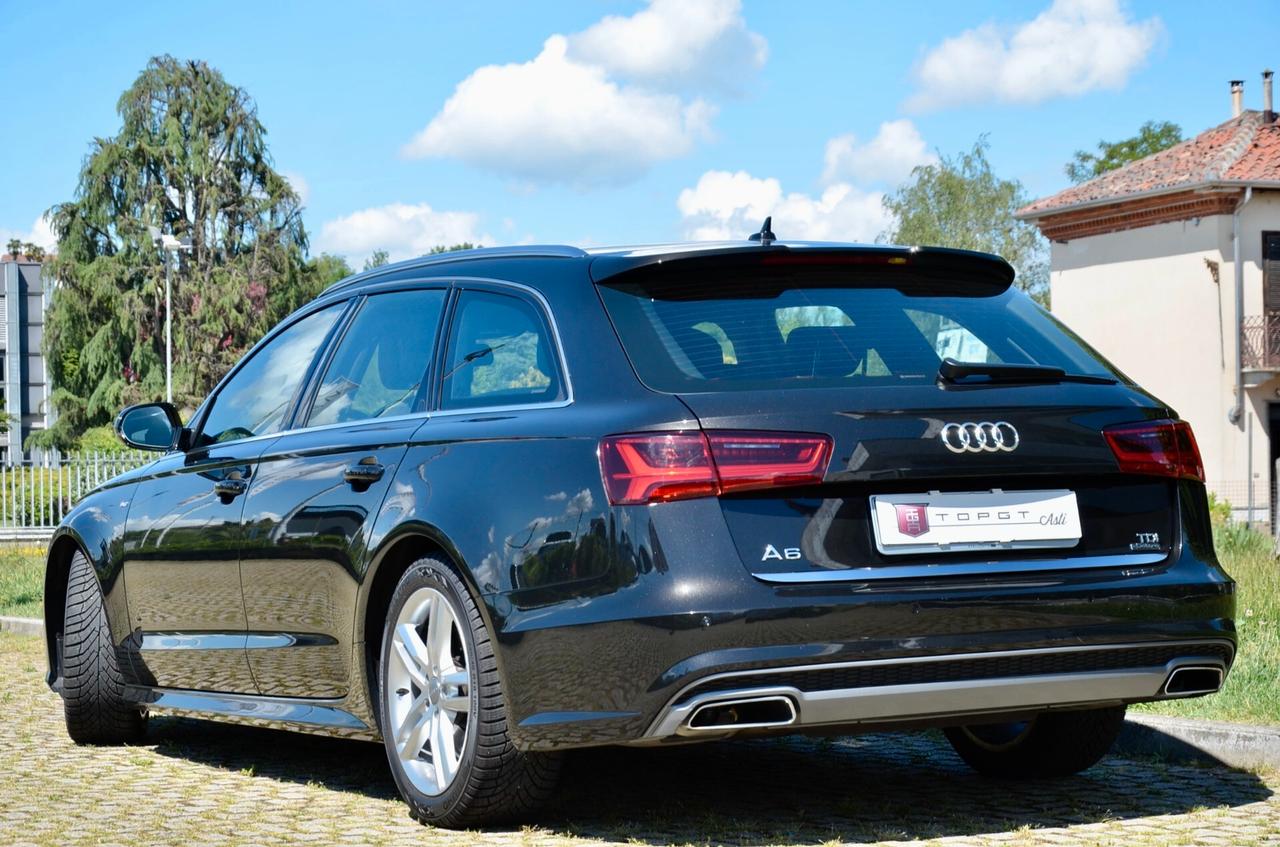 AUDI A6 AVANT 2.0 TDI S-LINE INT+EXT QUATTRO 190cv S-TRONIC, UFF ITALIANA, SERVICE DIMOSTRABILI, EURO 6B, FARI XENO, NAVI, PERMUTE