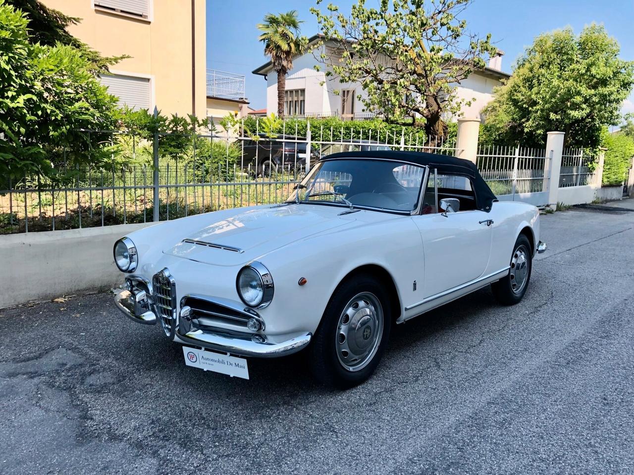Alfa Romeo Spider 1600 RESTAURO TOTALE ISCRITTA ASI