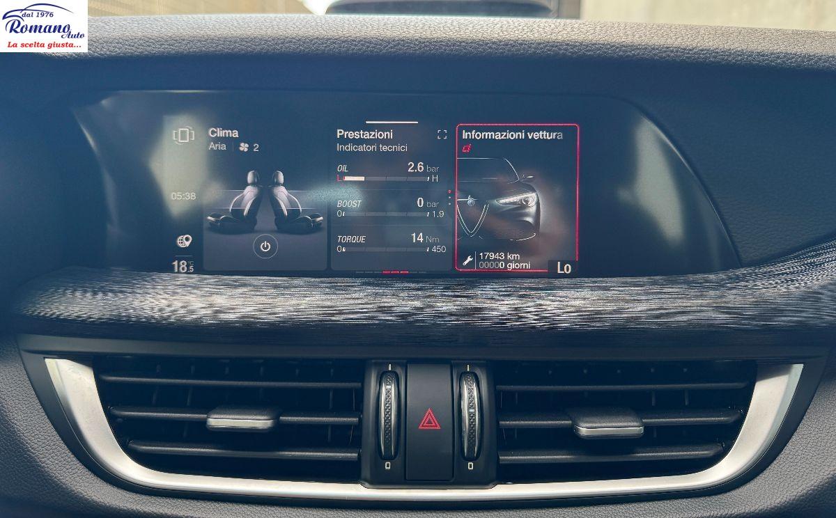 ALFA ROMEO - Stelvio 2.2 t Super rwd 160cv auto#SOLO 12.900KM!