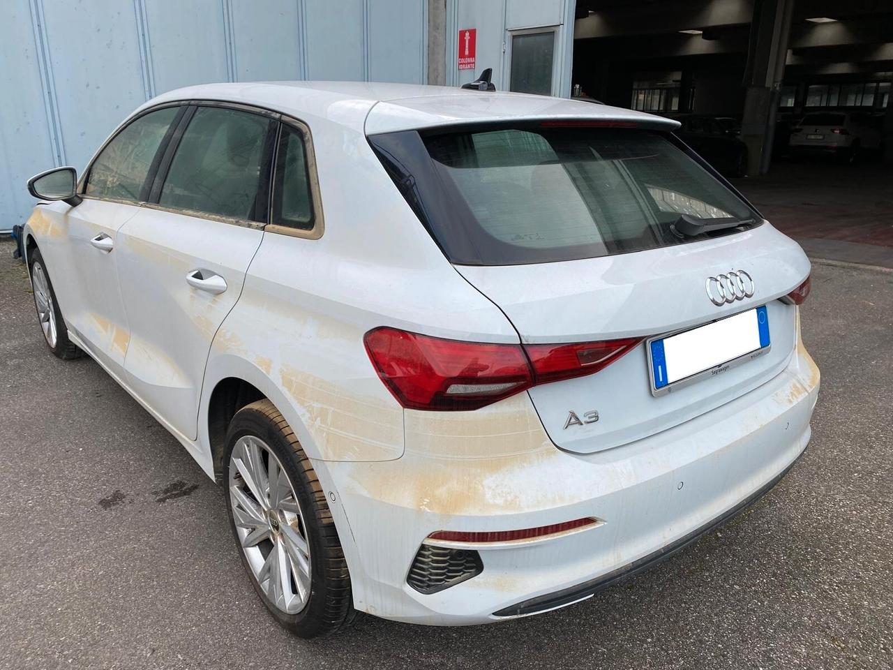 Audi A3 SPB Sportback 30 2.0 tdi s-tronic ALLUVIONATA